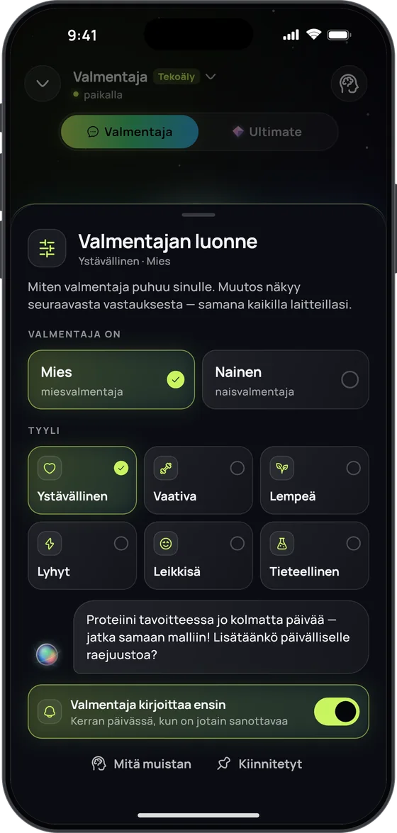 Valmentajan luonne: Mies tai Nainen, kuusi tyyliä ja kytkin ”Valmentaja kirjoittaa ensin”